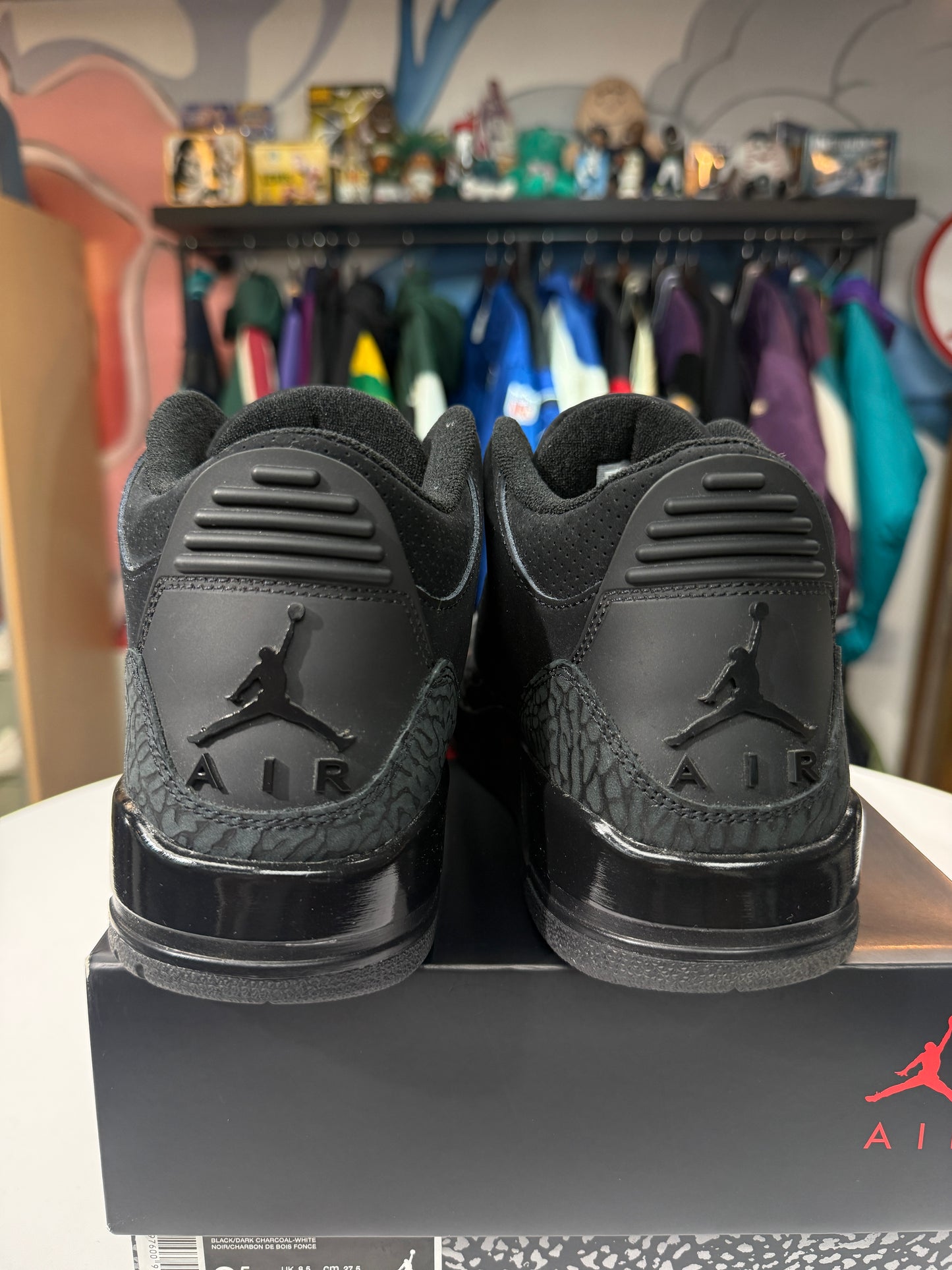 Preowned Black Cat Jordan 3 (2025)