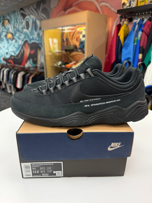 Preowned Fragment Black Air Zoom Spiridon