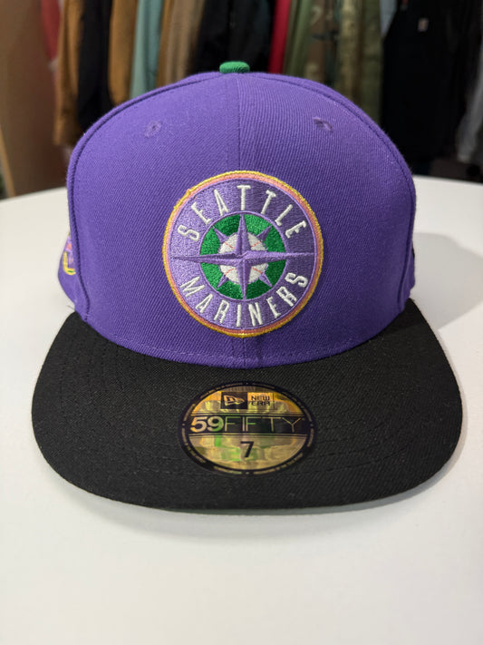 New Mariners Varsity Purple Fitted