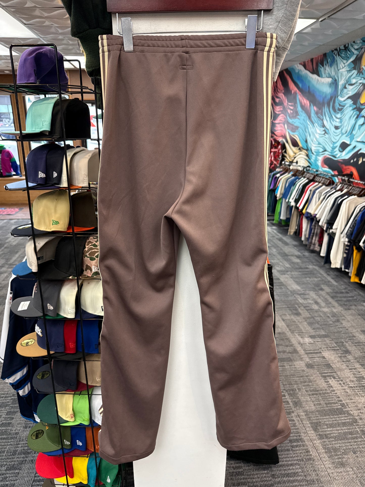New Kapital Smooth Jersey Stuntman Flare Track Pants