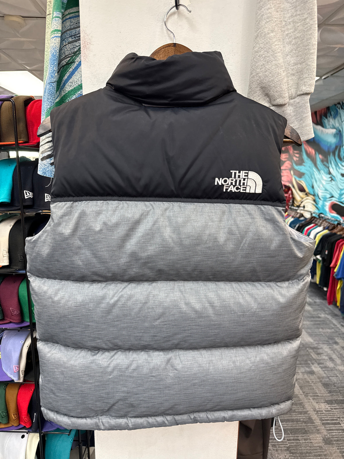 The North Face 1996 Retro Nuptse 700 Vest Grey