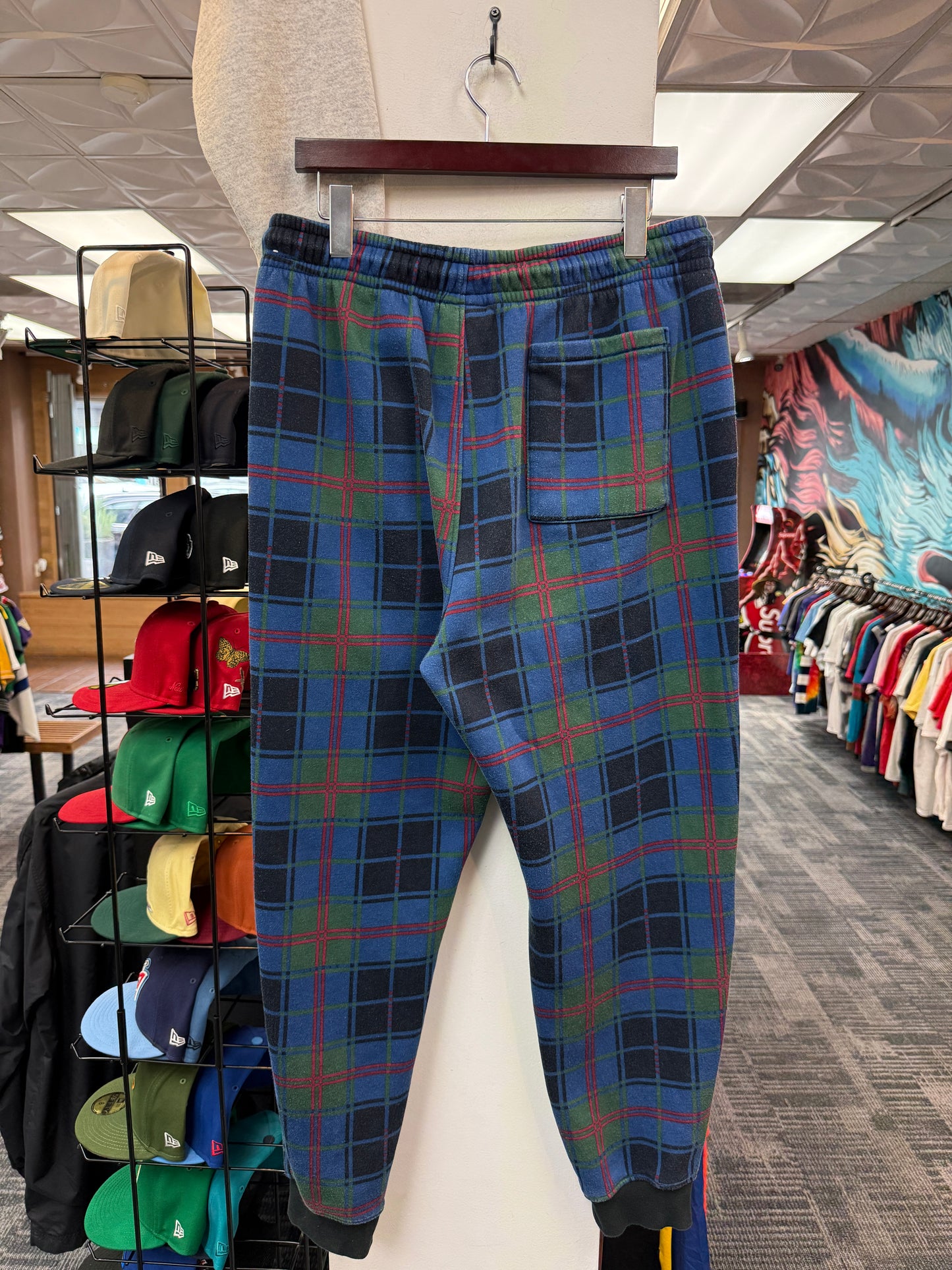 Jordan Plaid Sweats