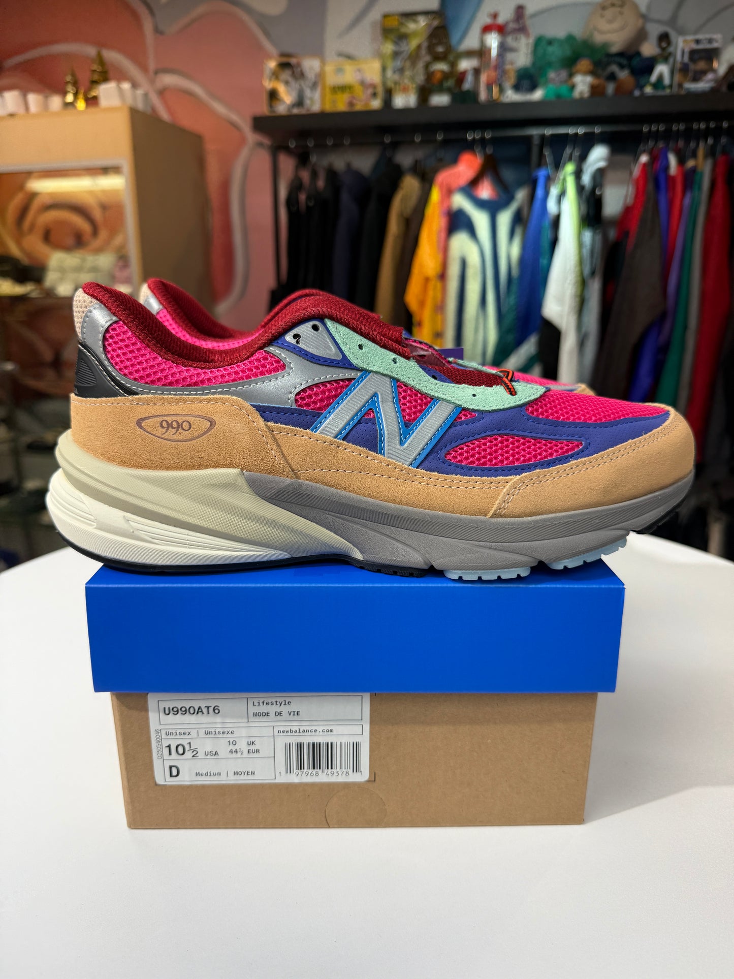 New Action Bronson Ainôzama New Balance 990v6