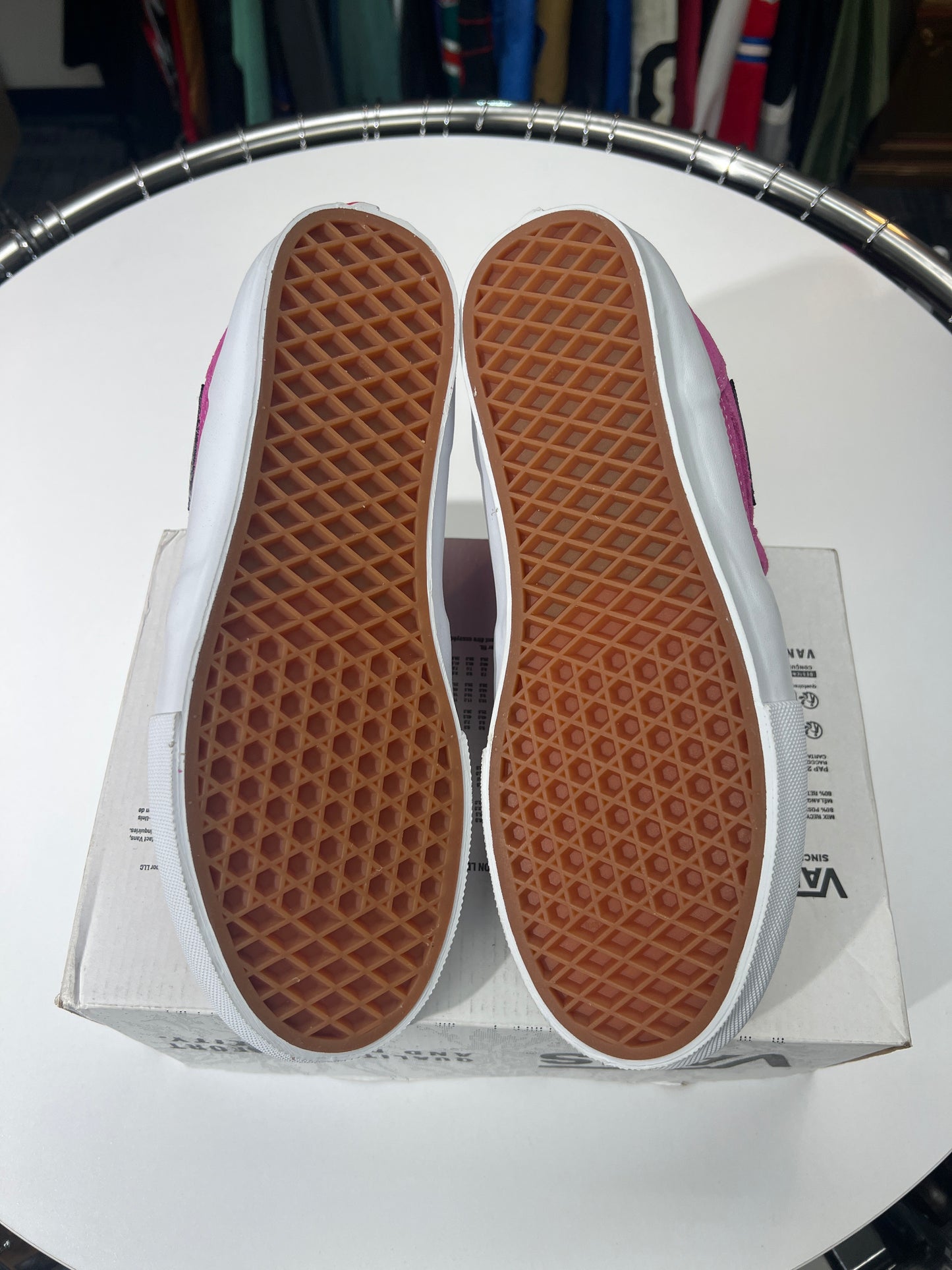 New Vans Skate Half Cab Pop Hot Pink