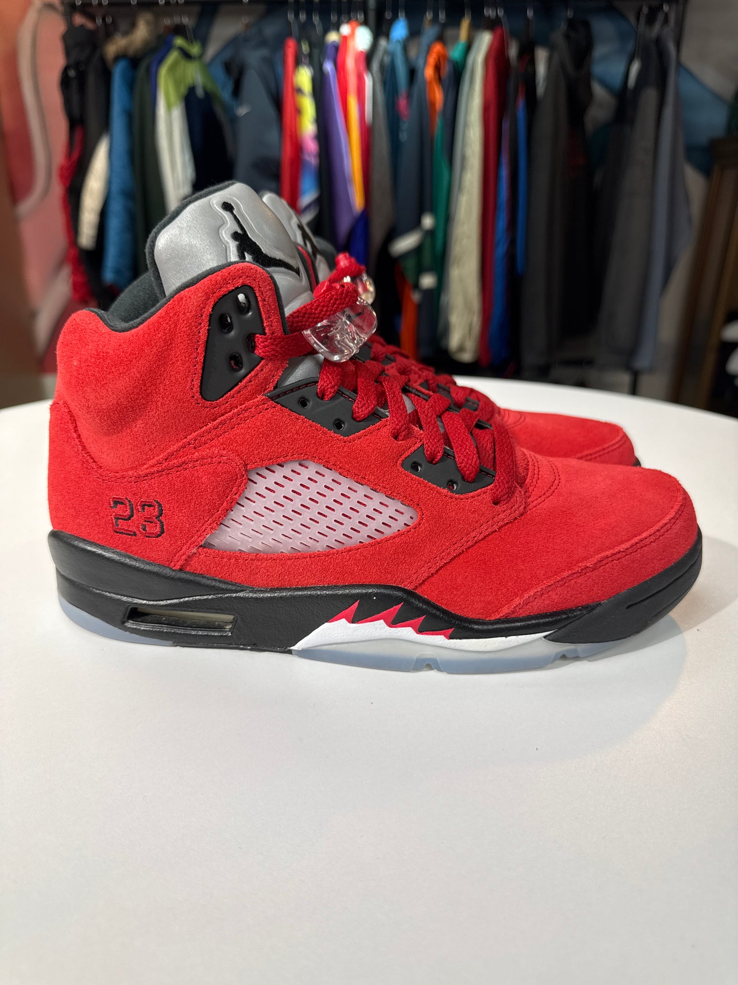 Preowned Jordan 5 Raging Bull (2021)