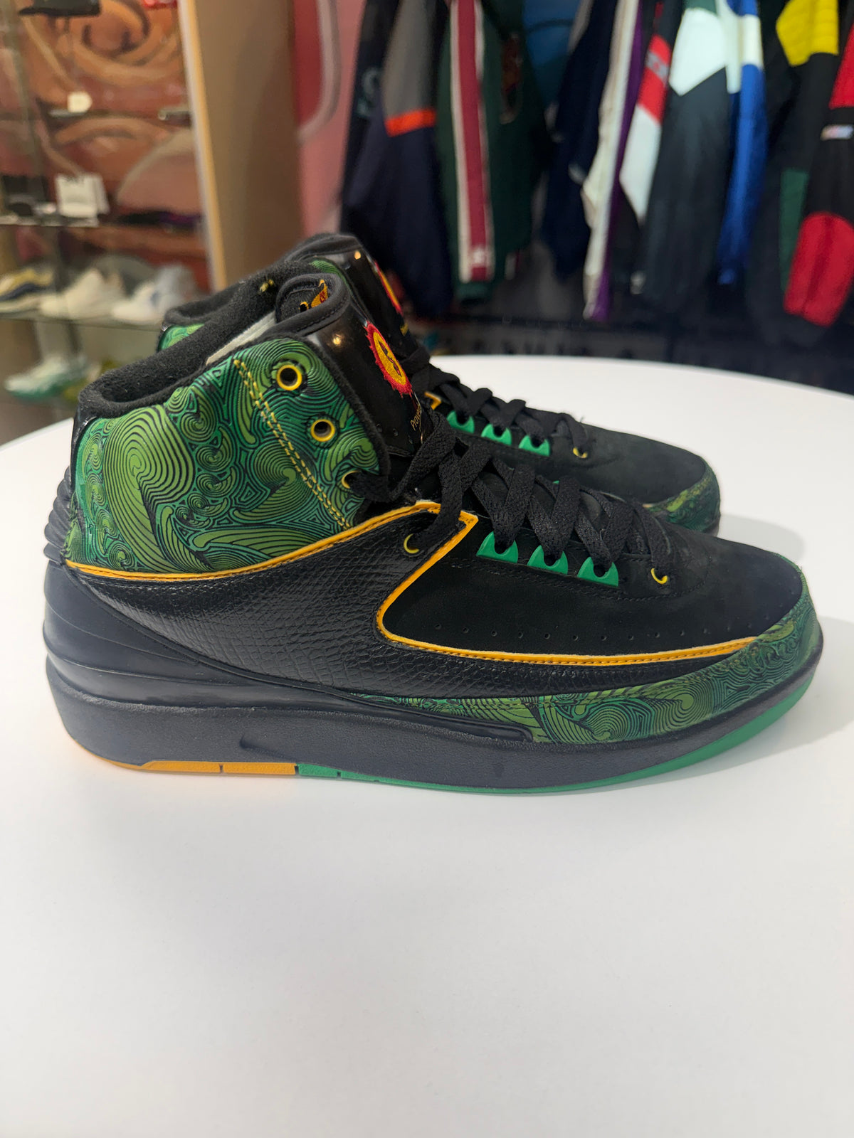 Preowned Doernbecher Peacock Jordan 2