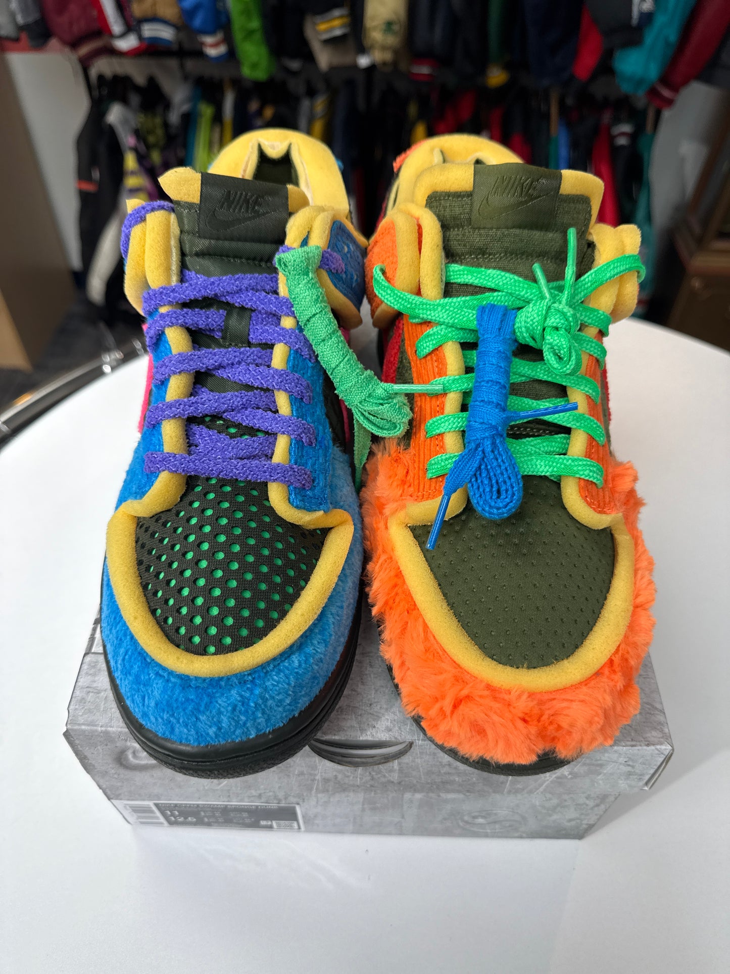 New CPFM Nike Dunk Low Swamp Sponge Photo Blue