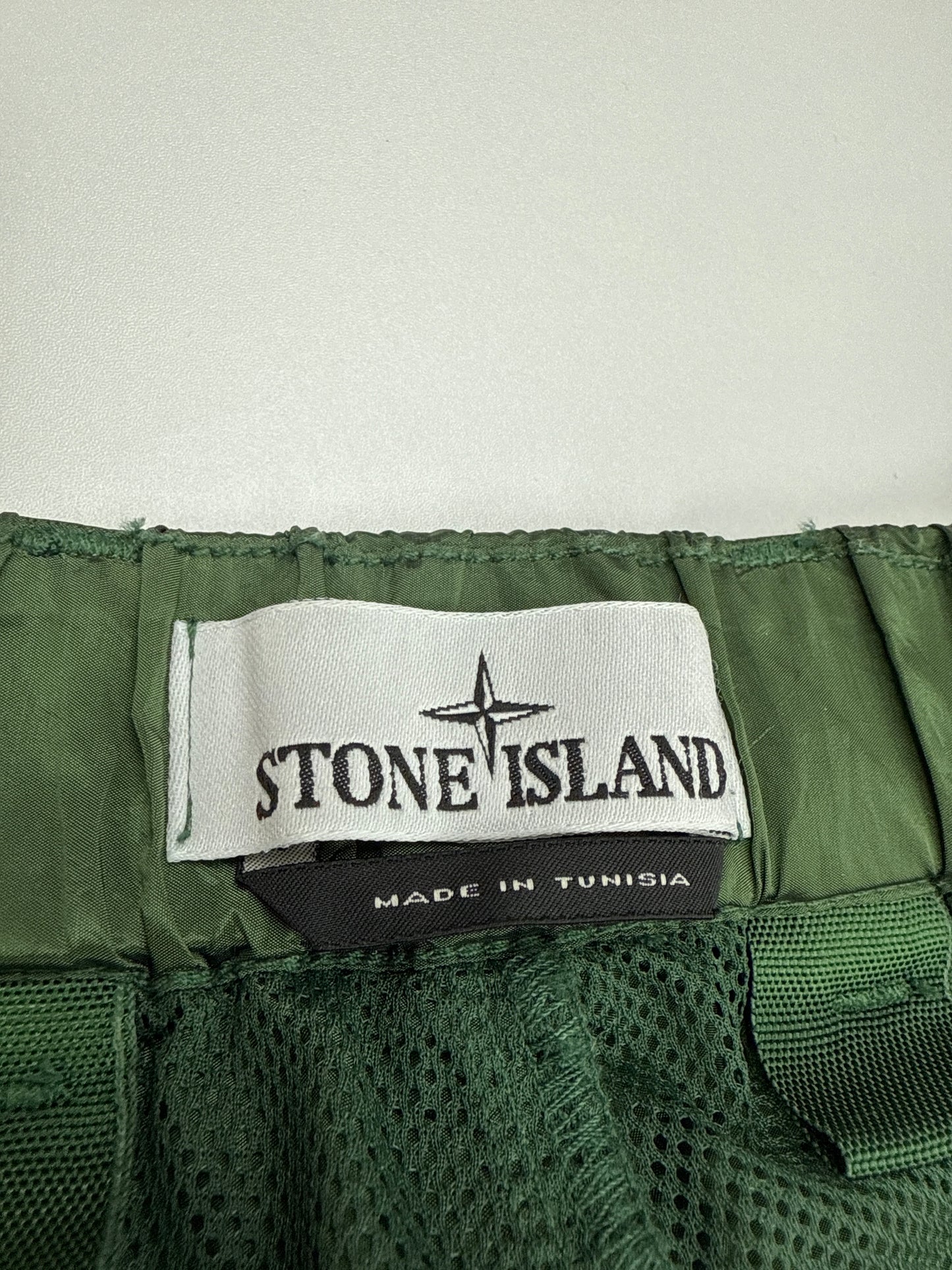 Stone Island Zipper Nylon Joggers