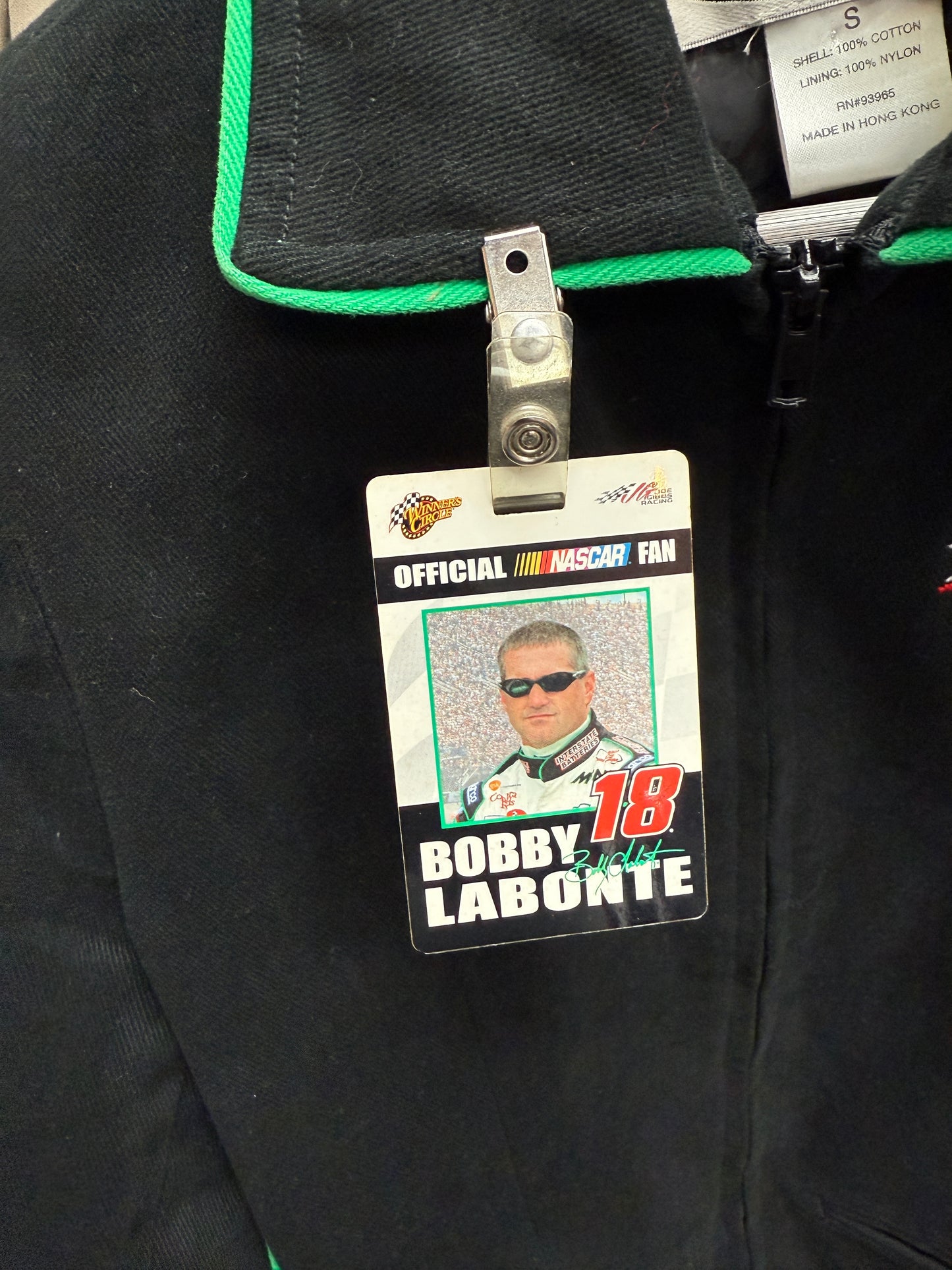 Vintage Bobby Labonte Nascar Jacket