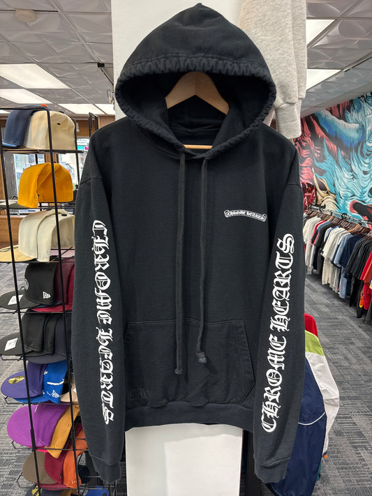 Chrome Hearts Scroll Logo Hoodie