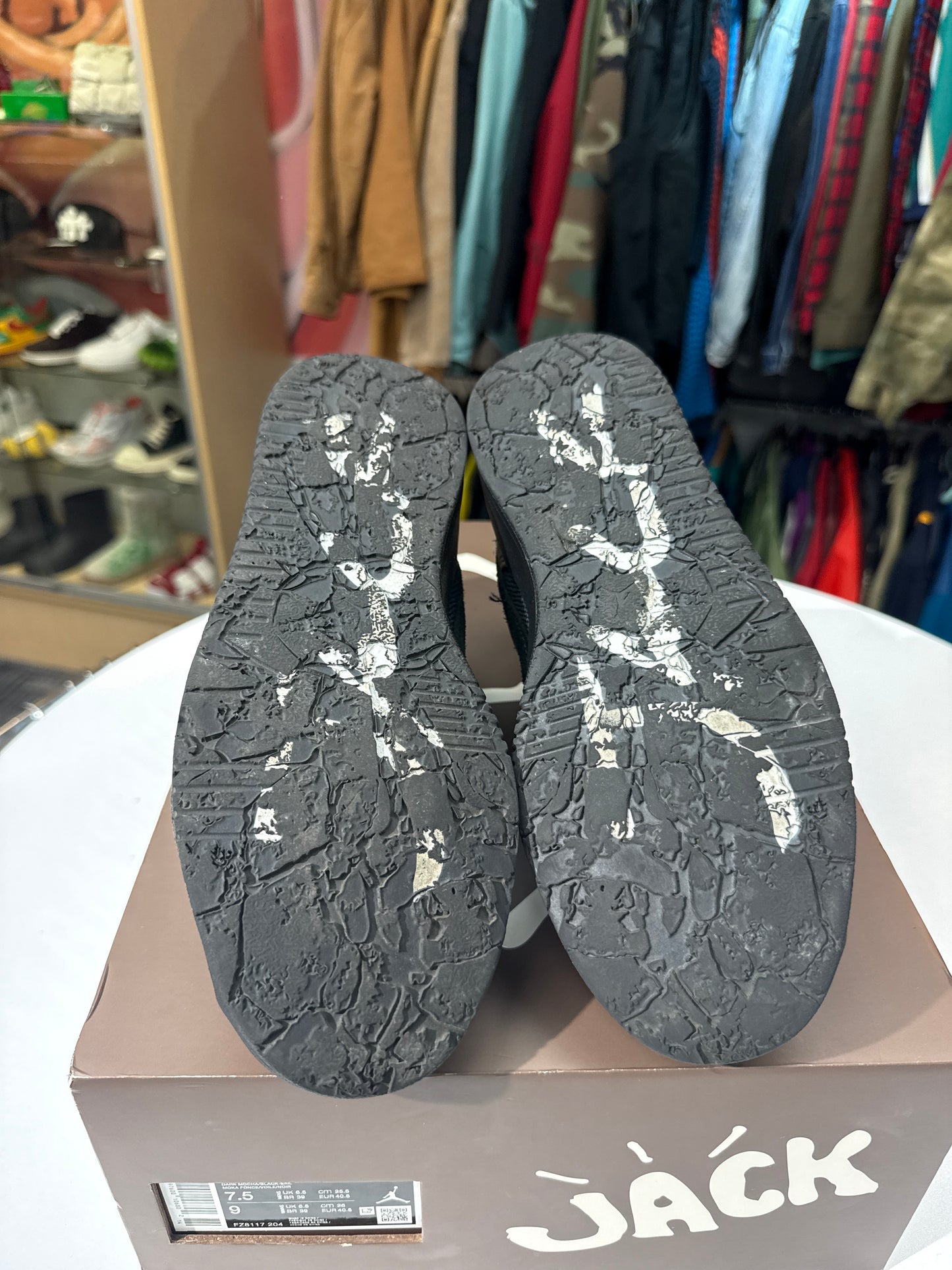 Preowned Dark Mocha Travis Jumpman Jack