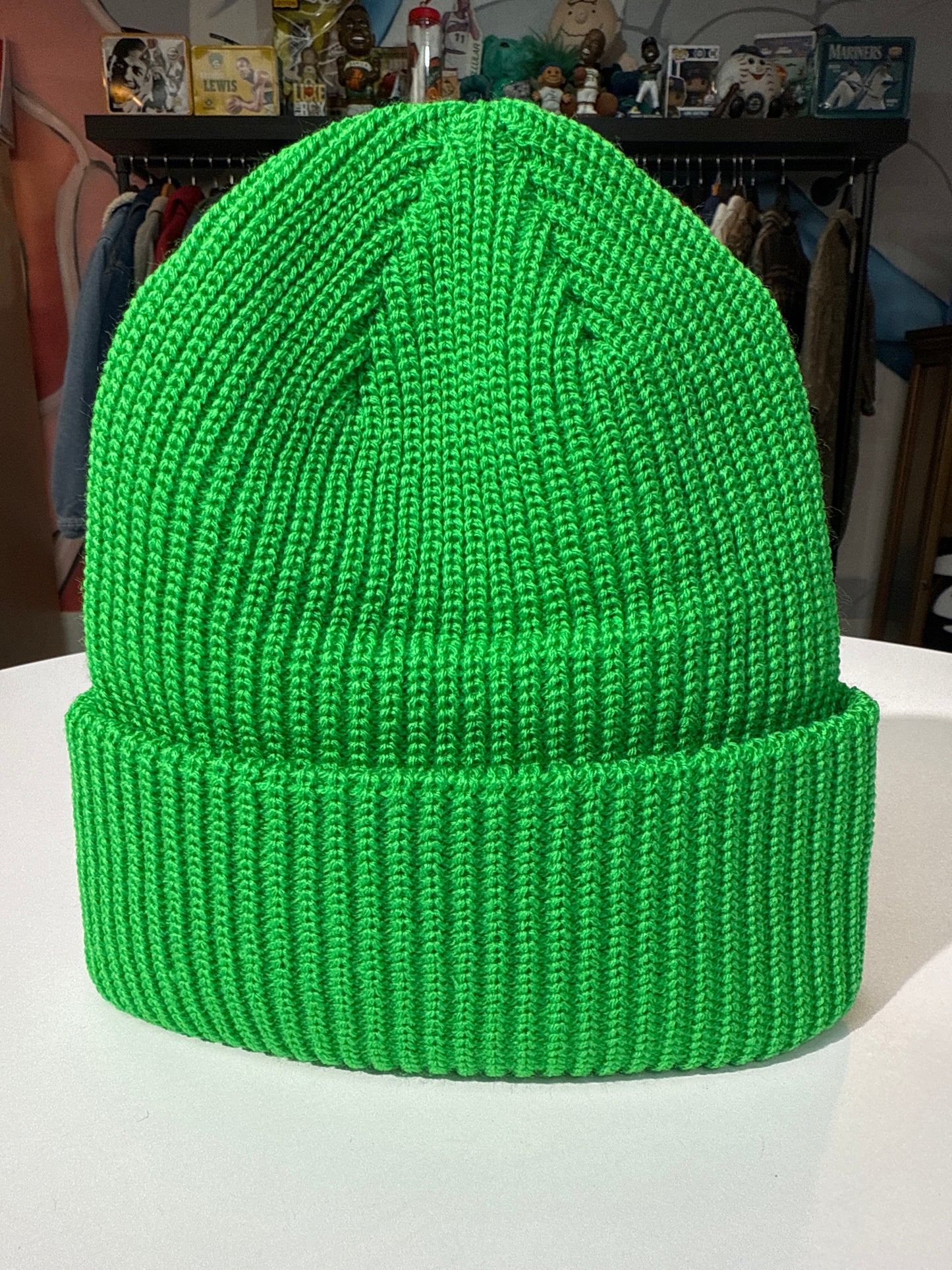 New Supreme Loose Gauge Beanie Green