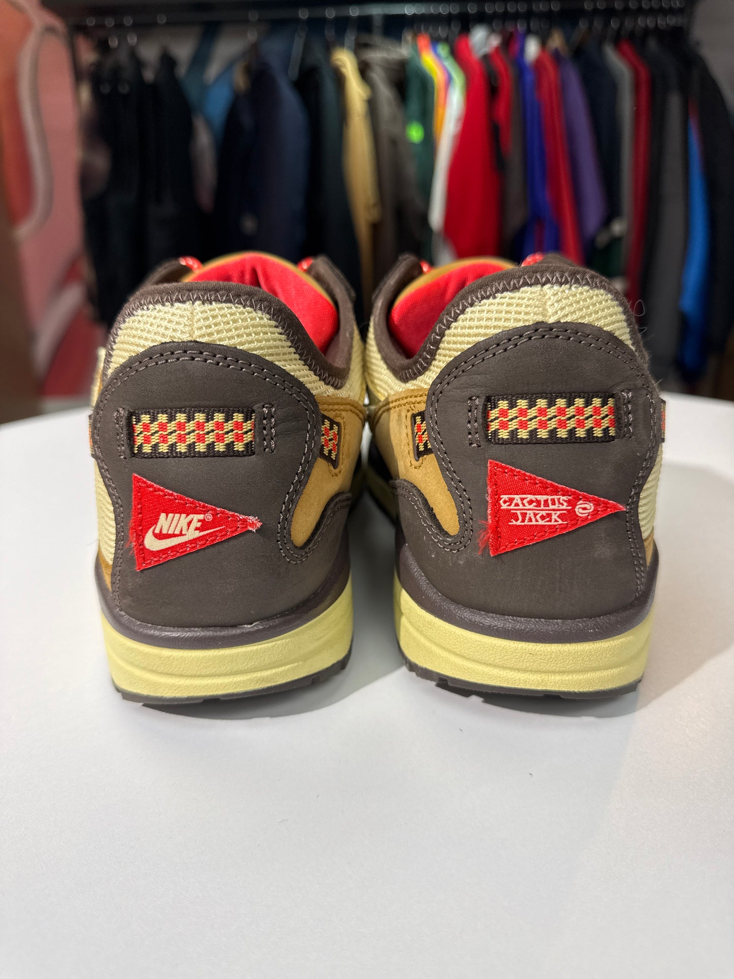 Preowned Travis Scott Air Max 1 Baroque Brown