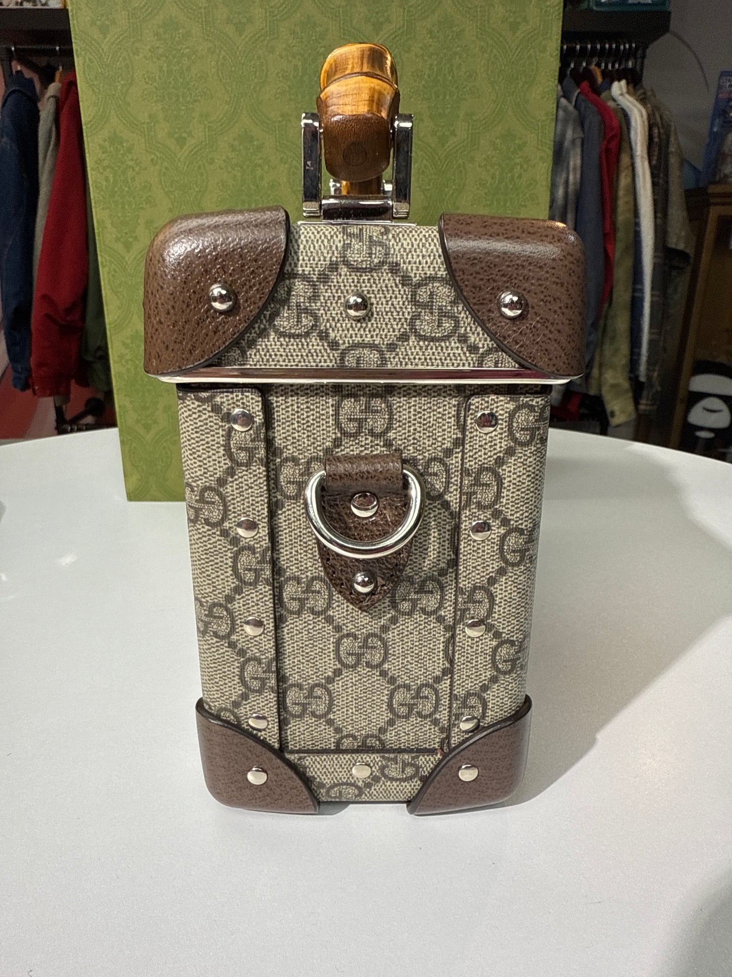 Gucci Monogram Globe-Trotter Beauty Case