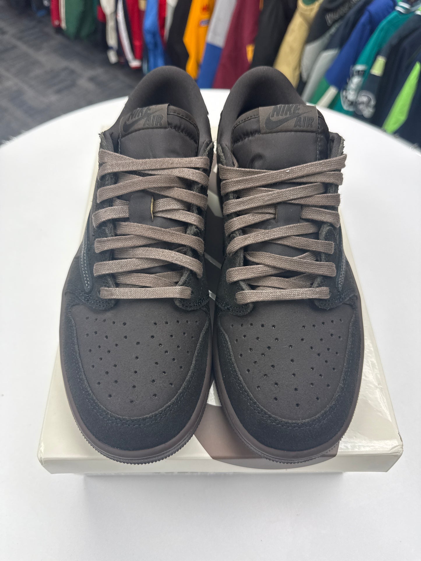 New Travis Scott Velvet Brown Jordan 1 Low