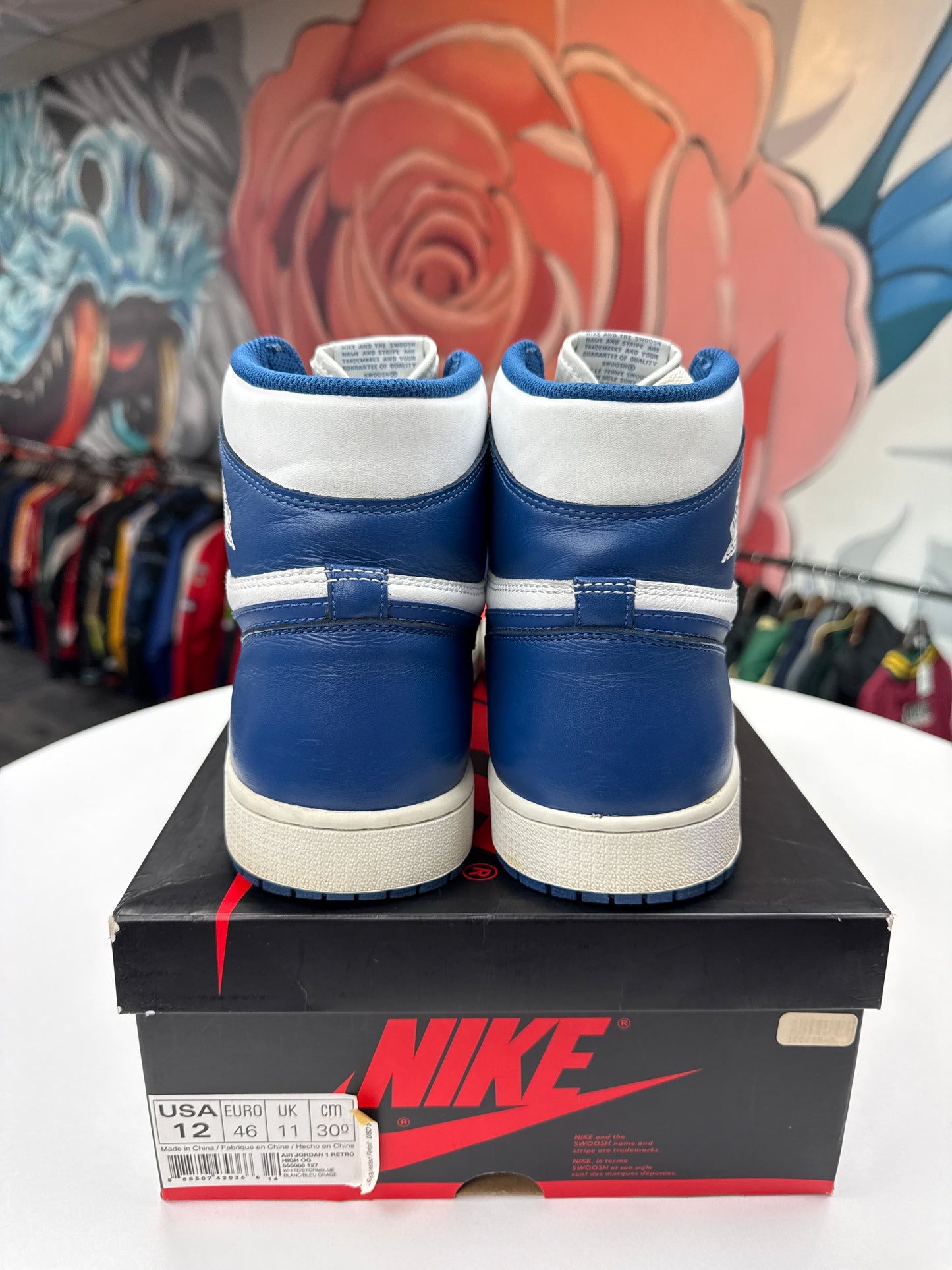 Preowned Jordan 1 Storm Blue (2016)