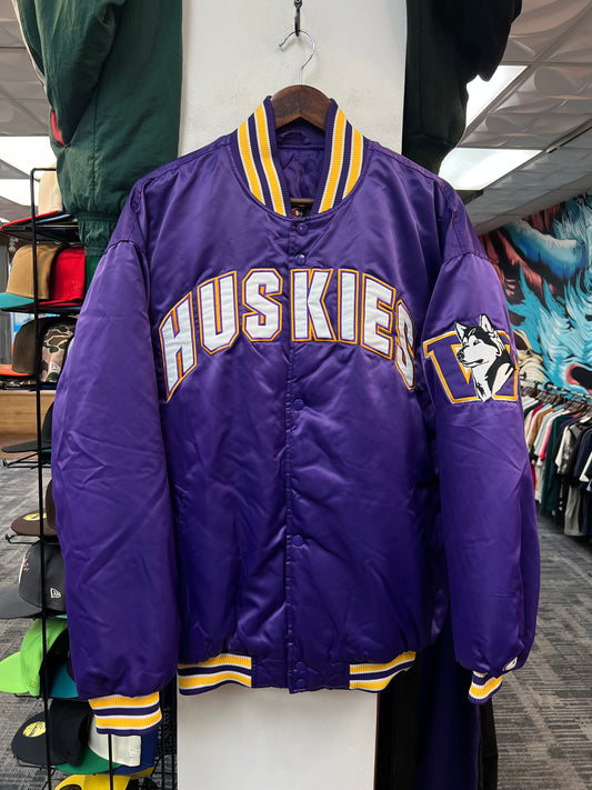 Vintage Huskies Satin Jacket