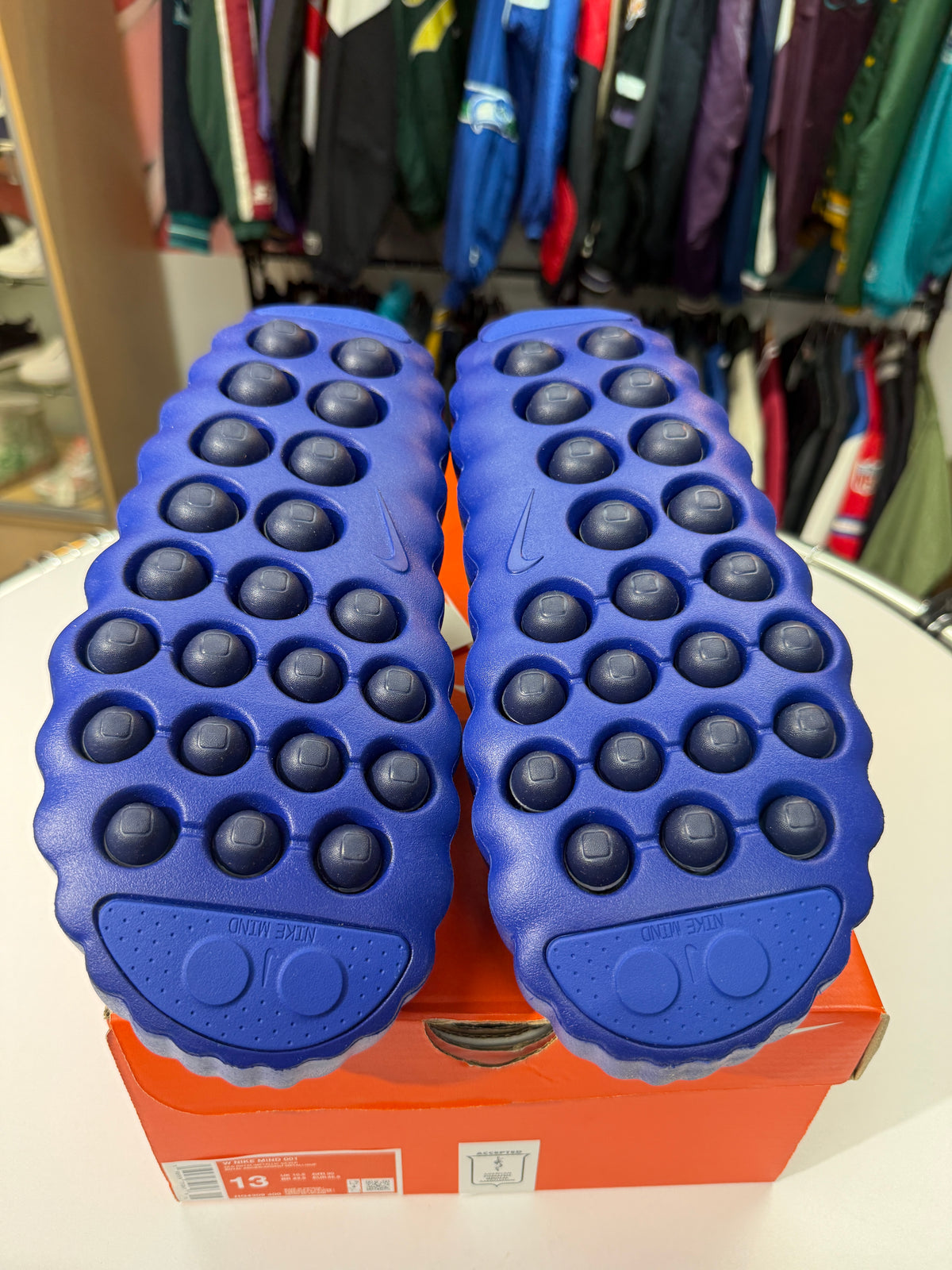 New Royal Nike Mind 001 Slide