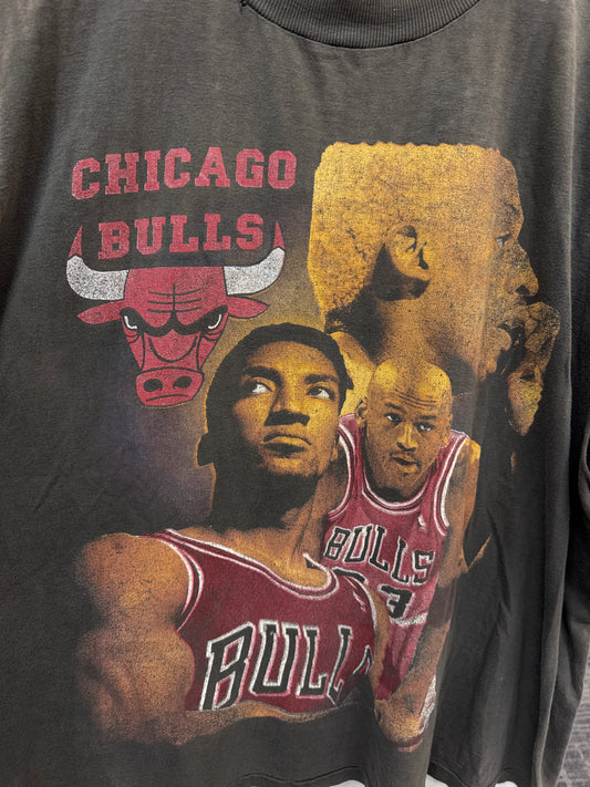 Vintage Bulls Cut-Off Rap Tee