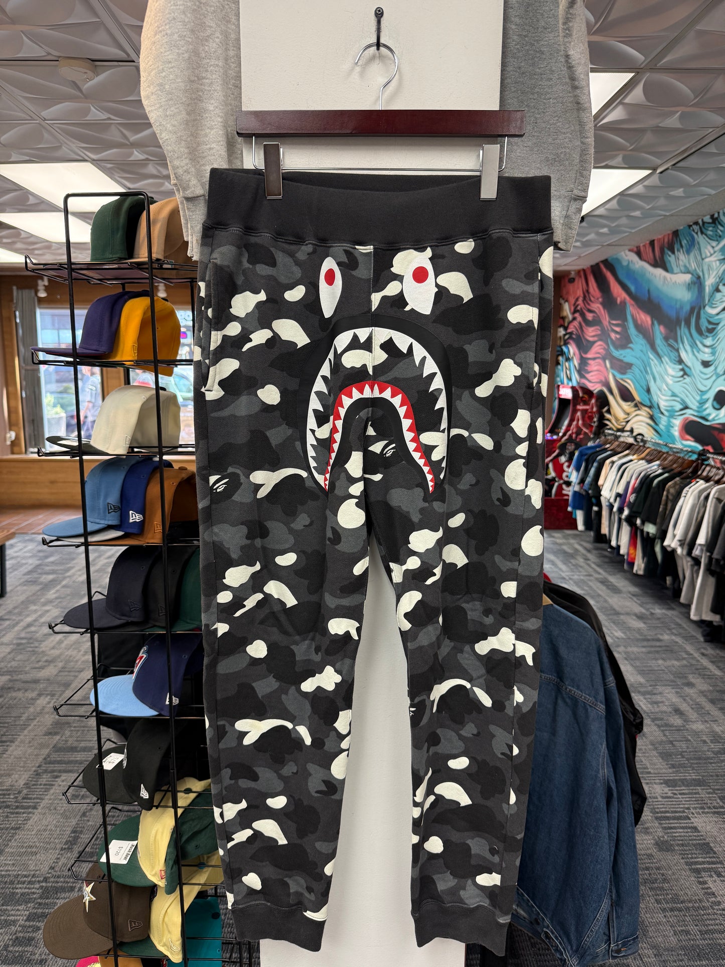 Bape Glow in the Dark Camo Sweats