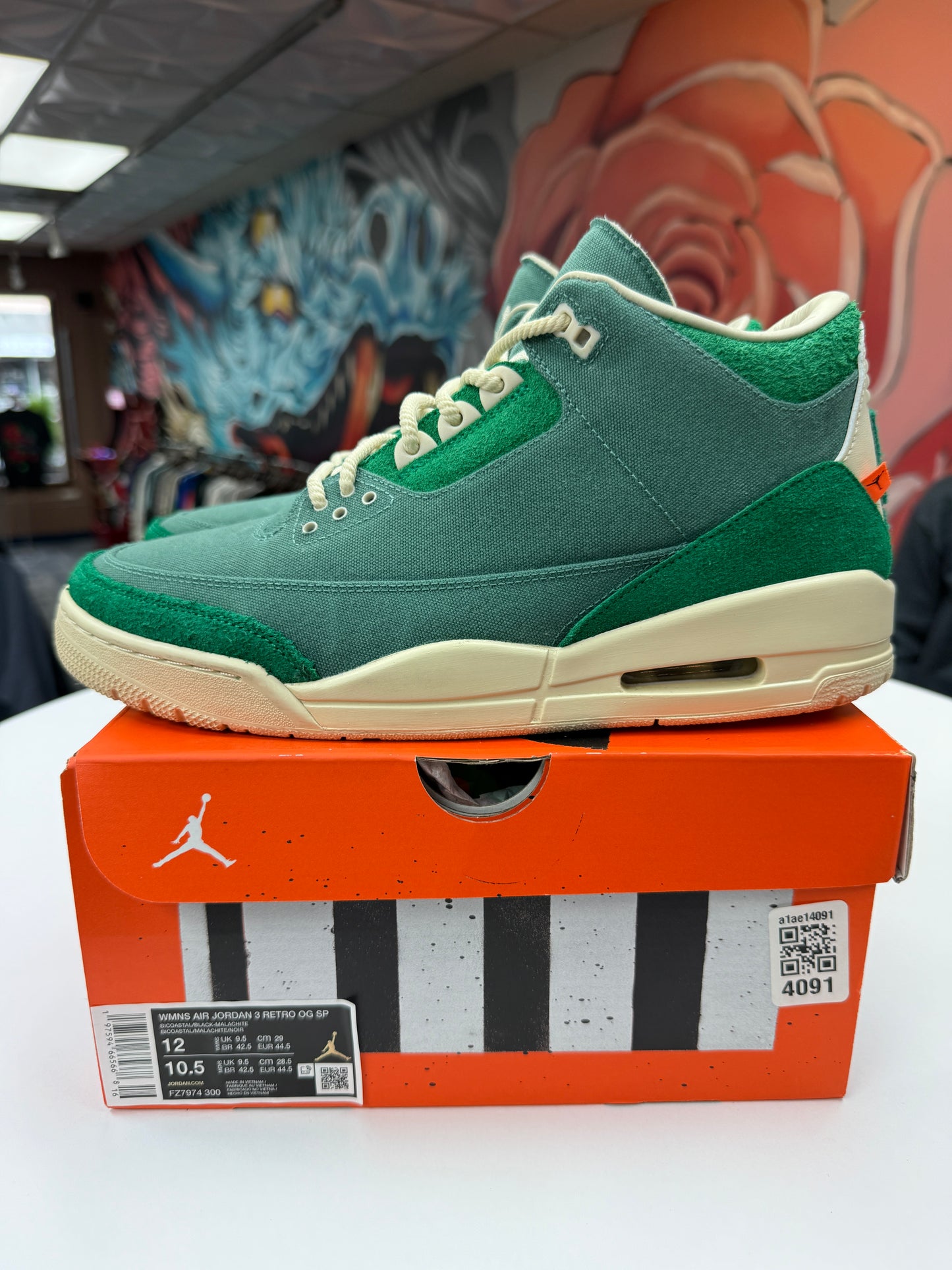 Preowned Nina Chanel Jordan 3