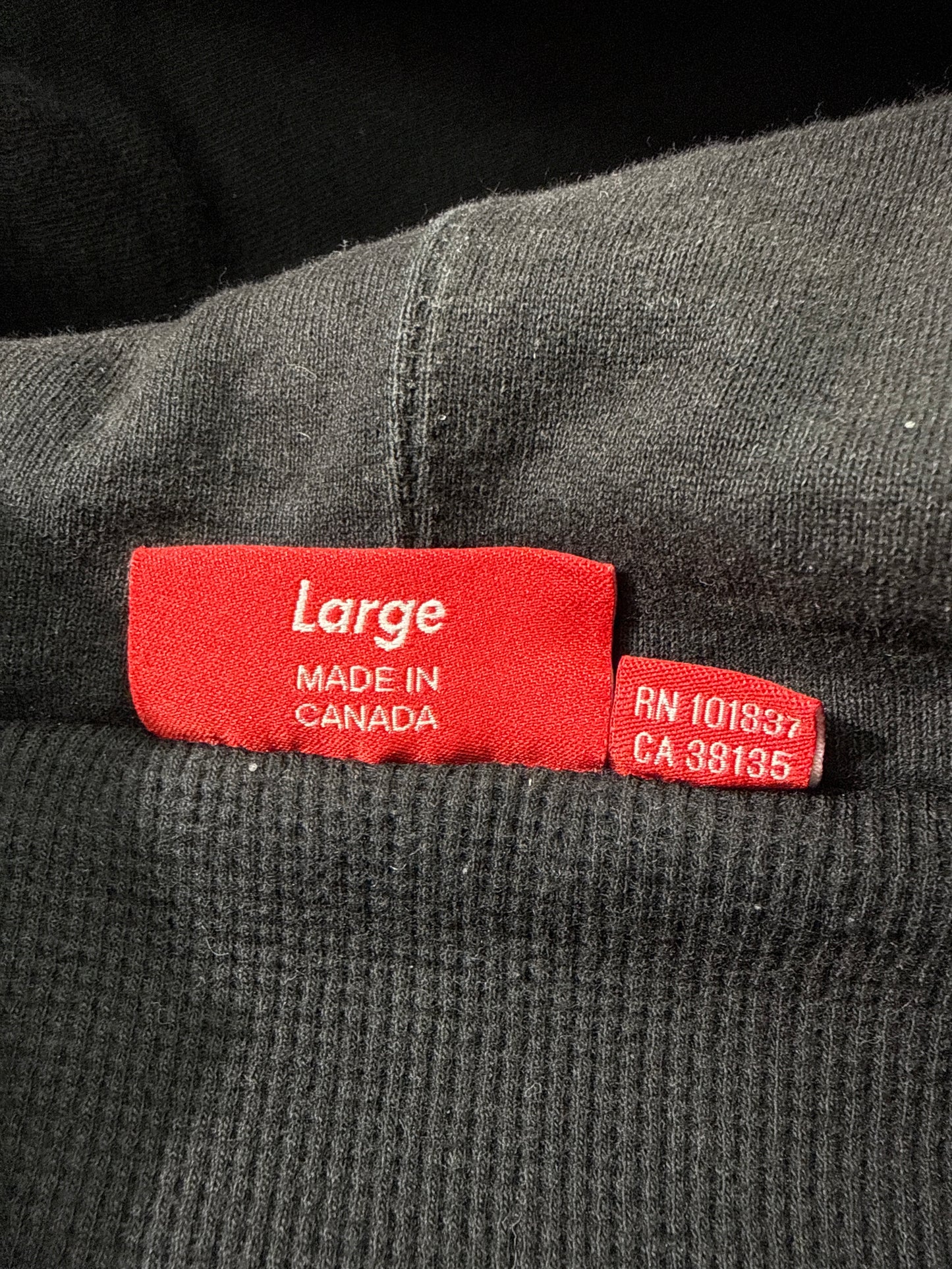 Supreme Thermal Zip Up Hoodie