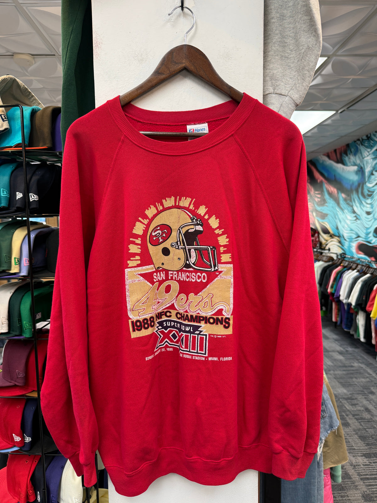 Vintage San Francisco 49’ers 1988 Champs Crewneck