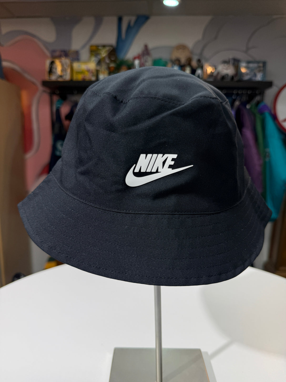 New Nike Black Kids Bucket Hat