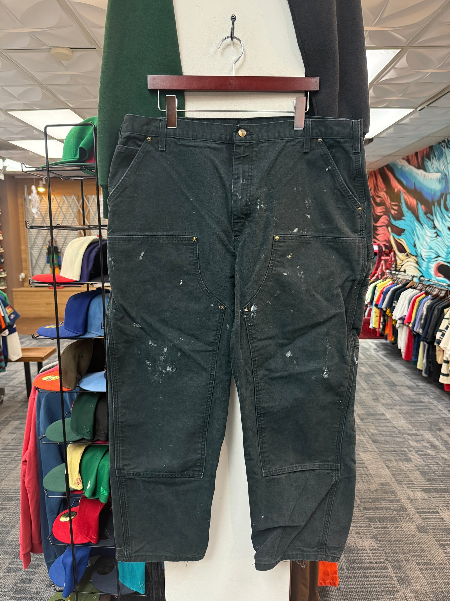 Carhartt Black Double Knee Pants