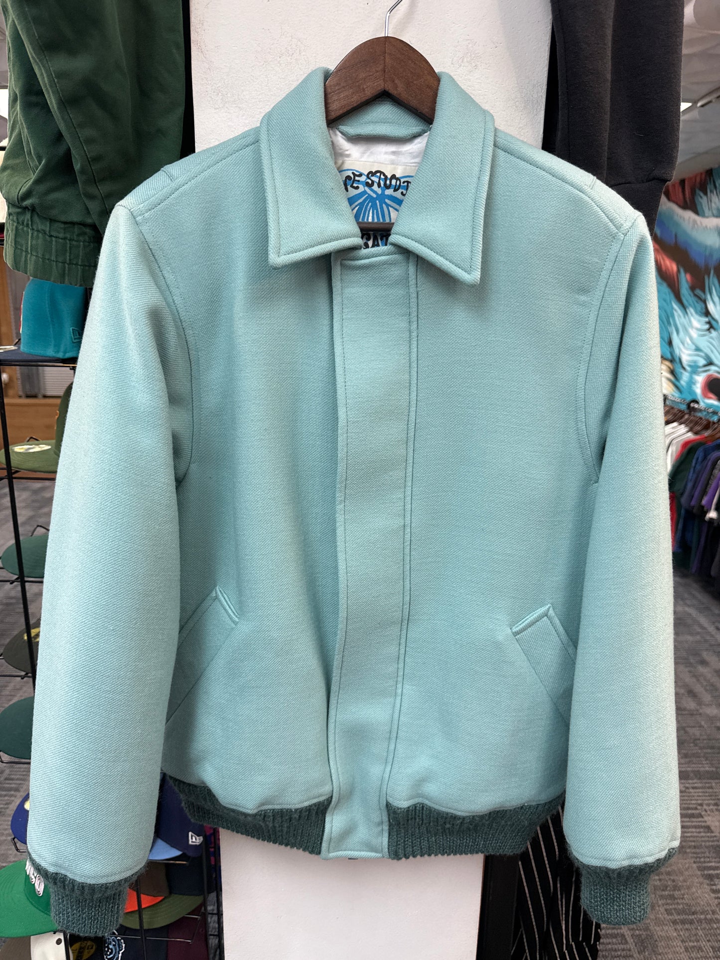 Acne Studios Omagi Padded Jacket Pale Jade