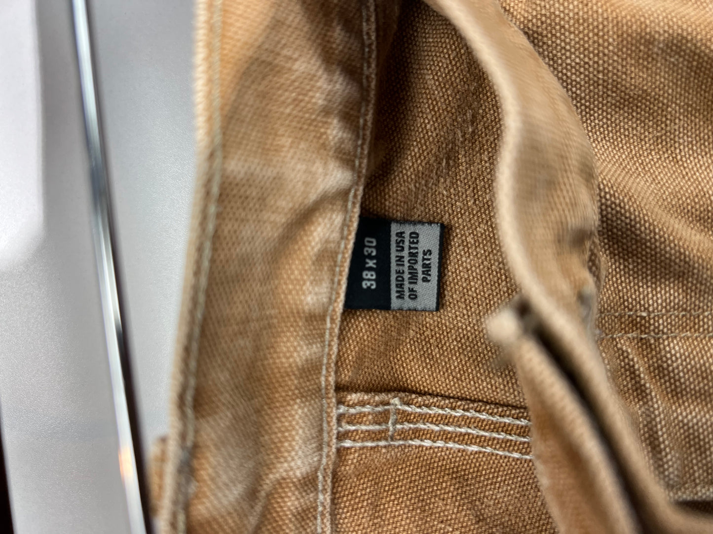 Carhartt Double Knee Tan Work Pants