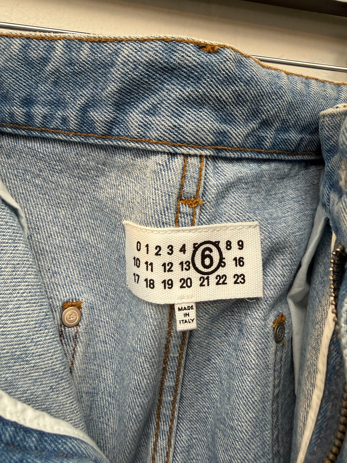 MM6 Maison Margiela Distressed Double Knee Jeans