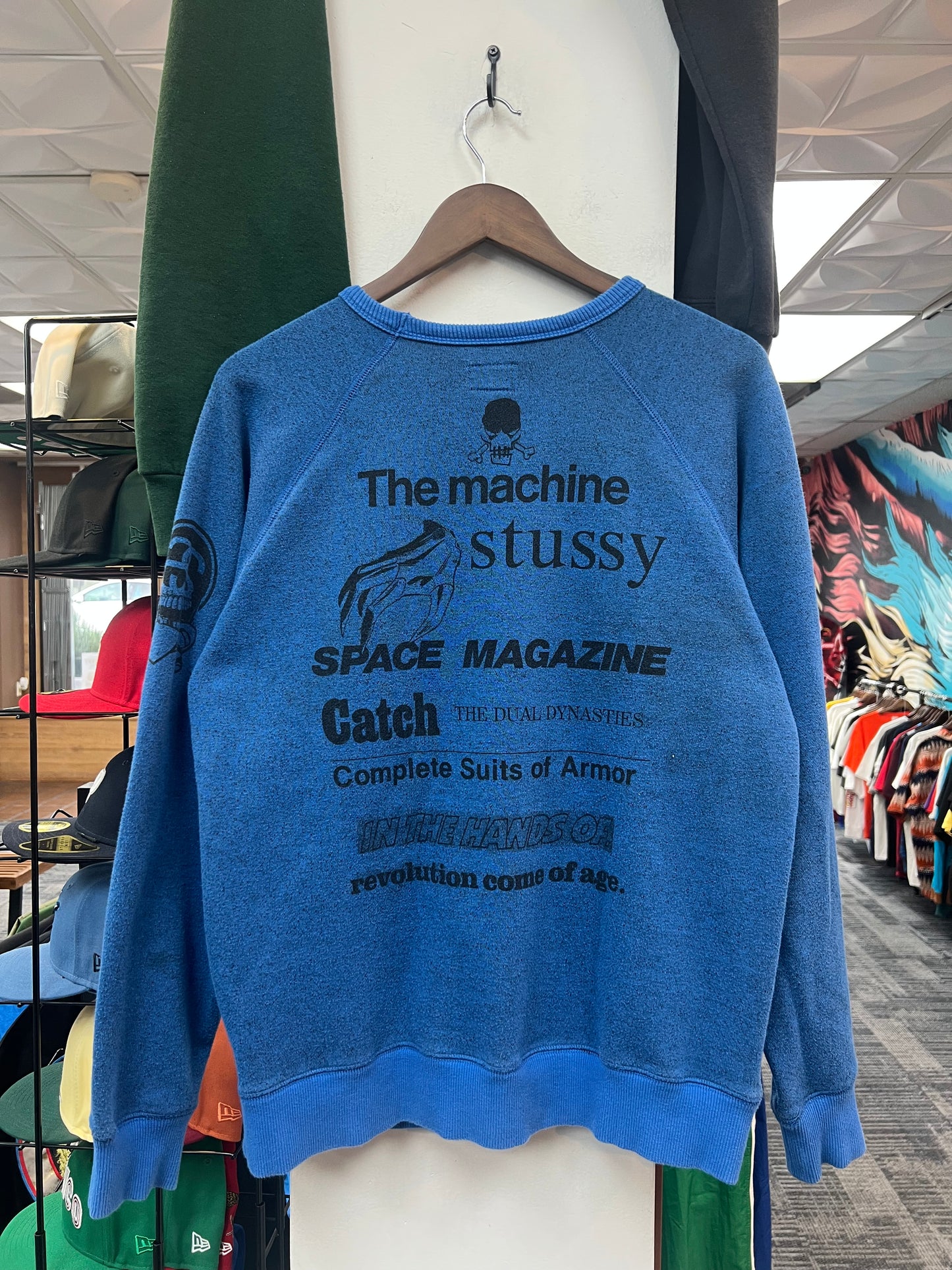 Stussy x Kostas Seremetis Machine Crewneck