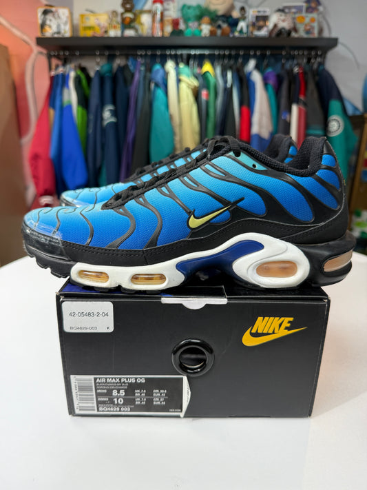Preowned OG Hyper Blue Air Max Plus