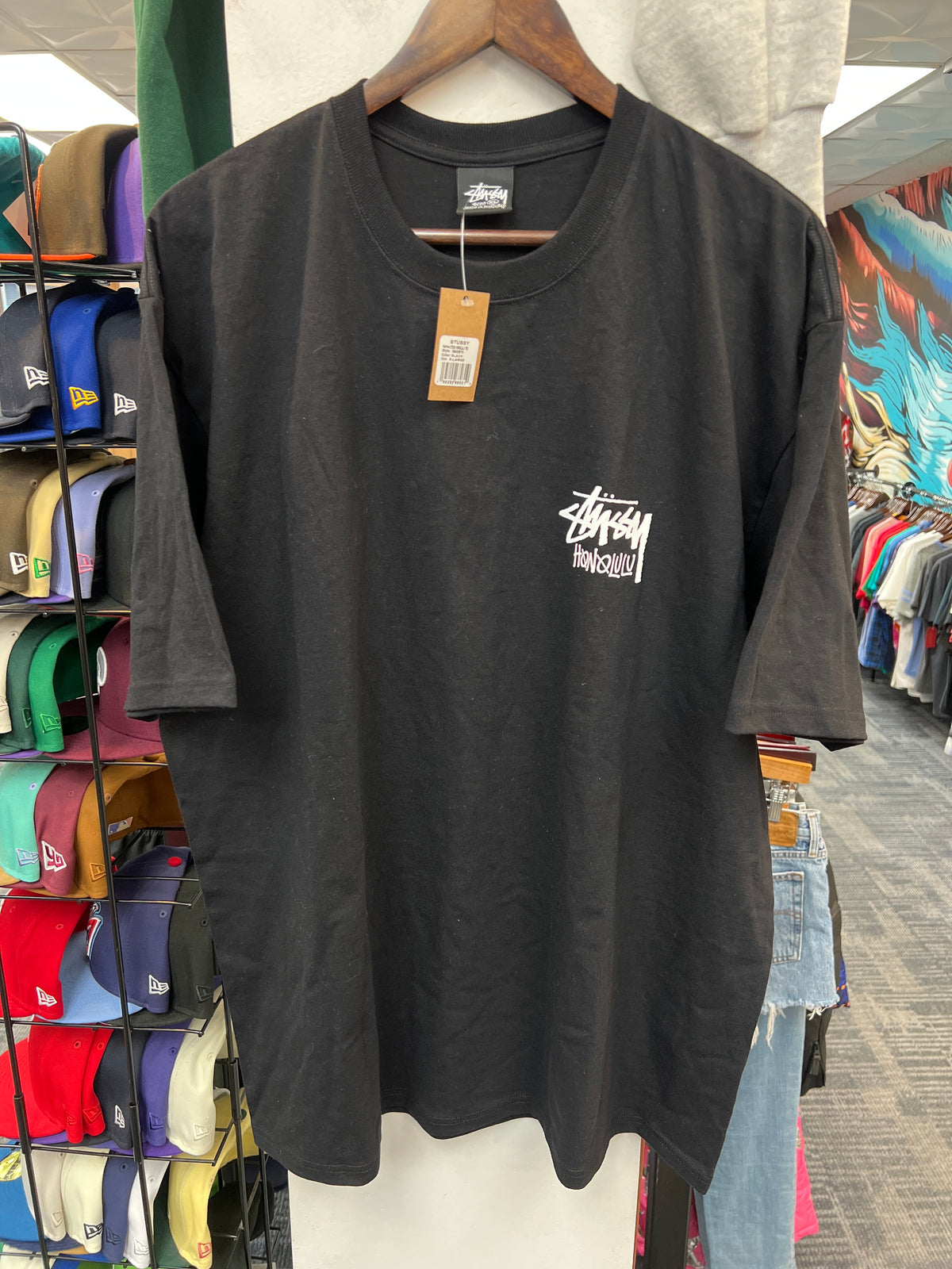 Stussy Honolulu Chapter Tee Black