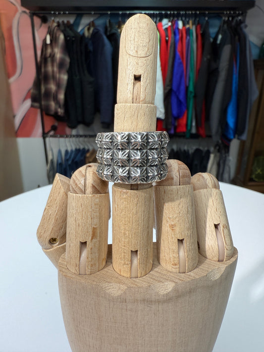 Chrome Hearts Triple Pete Punk Ring