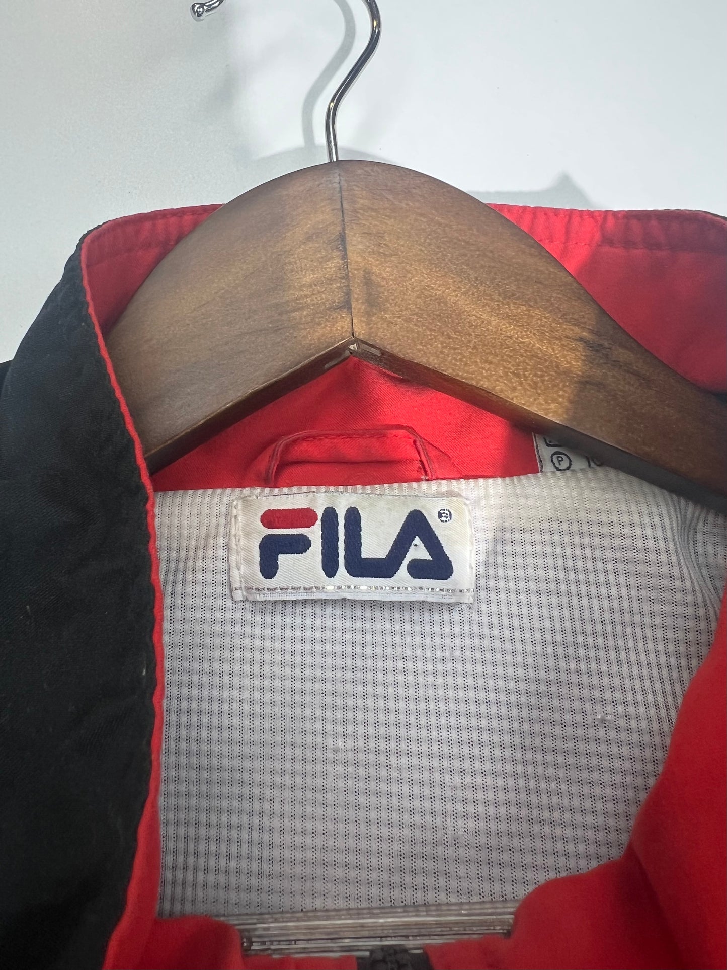 Vintage Fila Windbreaker Red/White/Black