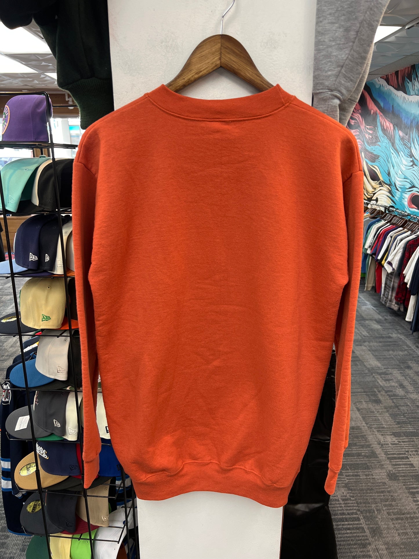 Rush Crest Rust/Blue Crewneck