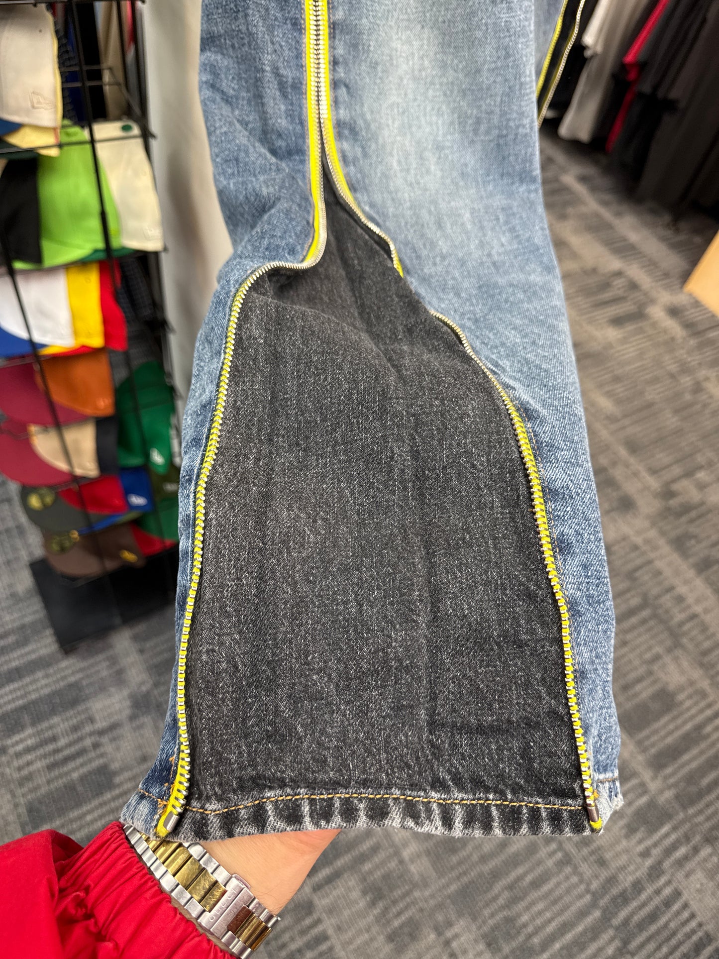 Diesel D-Rise Zip Jeans