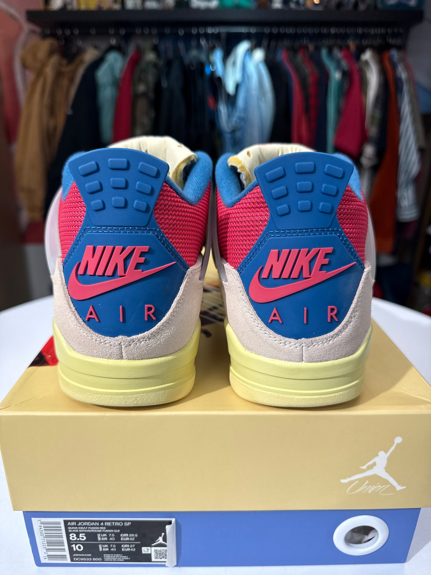 VNDS Union Jordan 4 Guava Ice