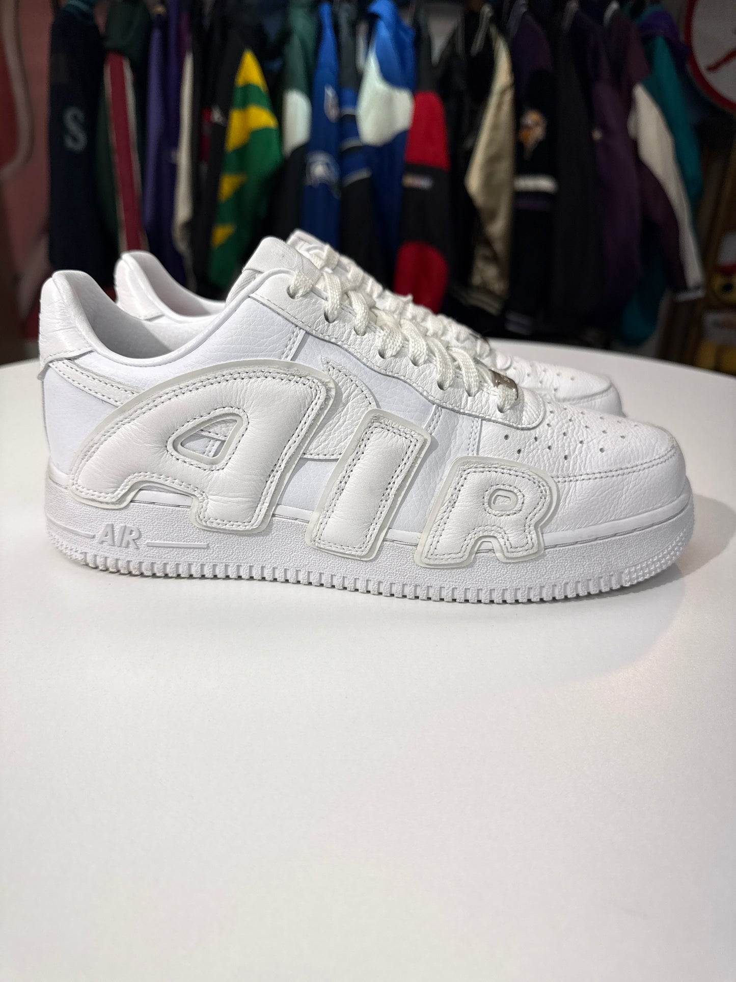 Preowned CPFM Nike AF1 White