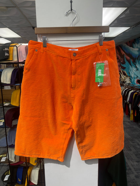 ERL Corduroy Orange Shorts