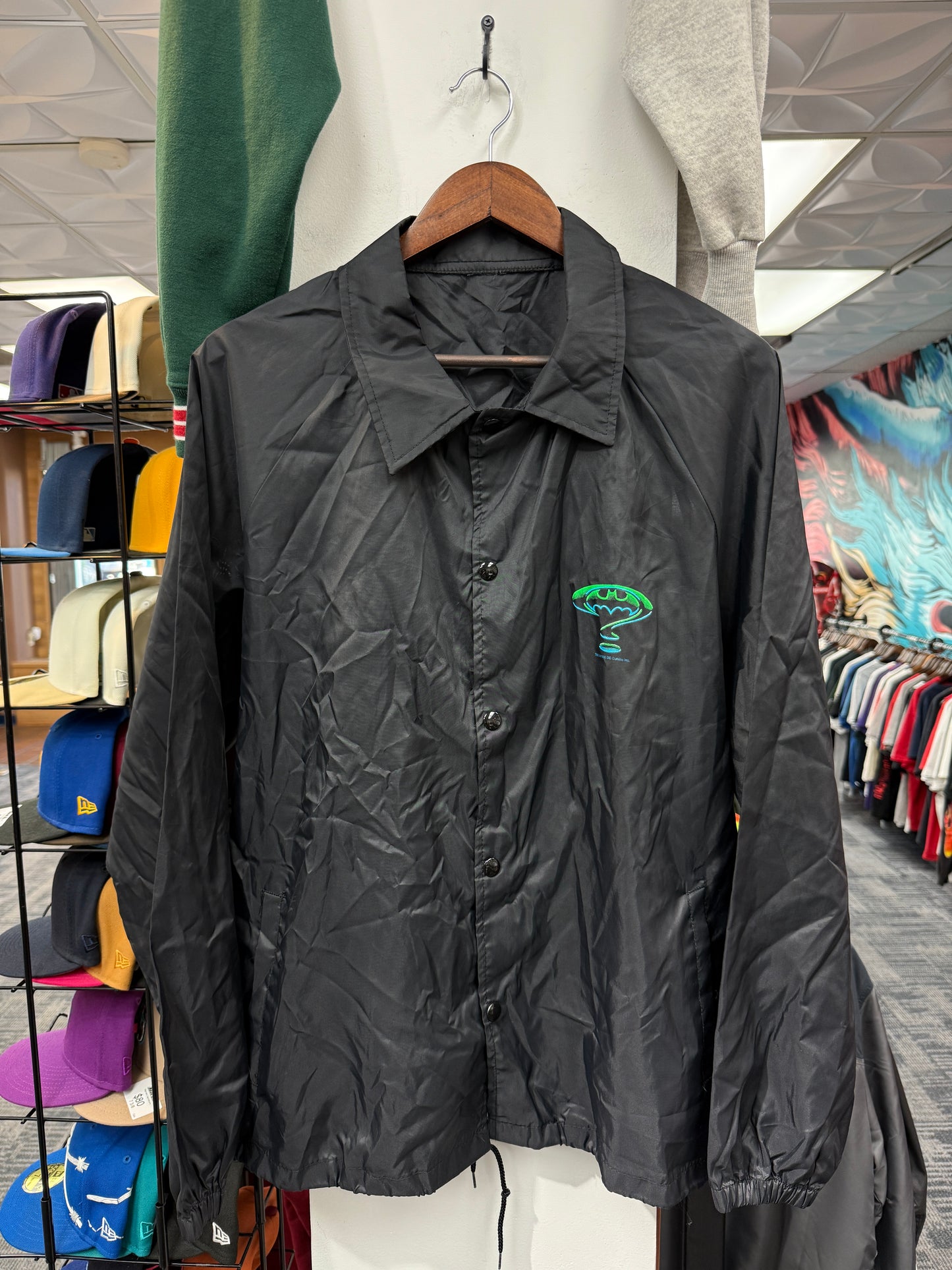 Vintage Batman Riddler Coach Jacket