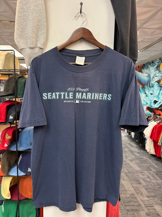 Vintage 2001 Mariners Playoffs Tee