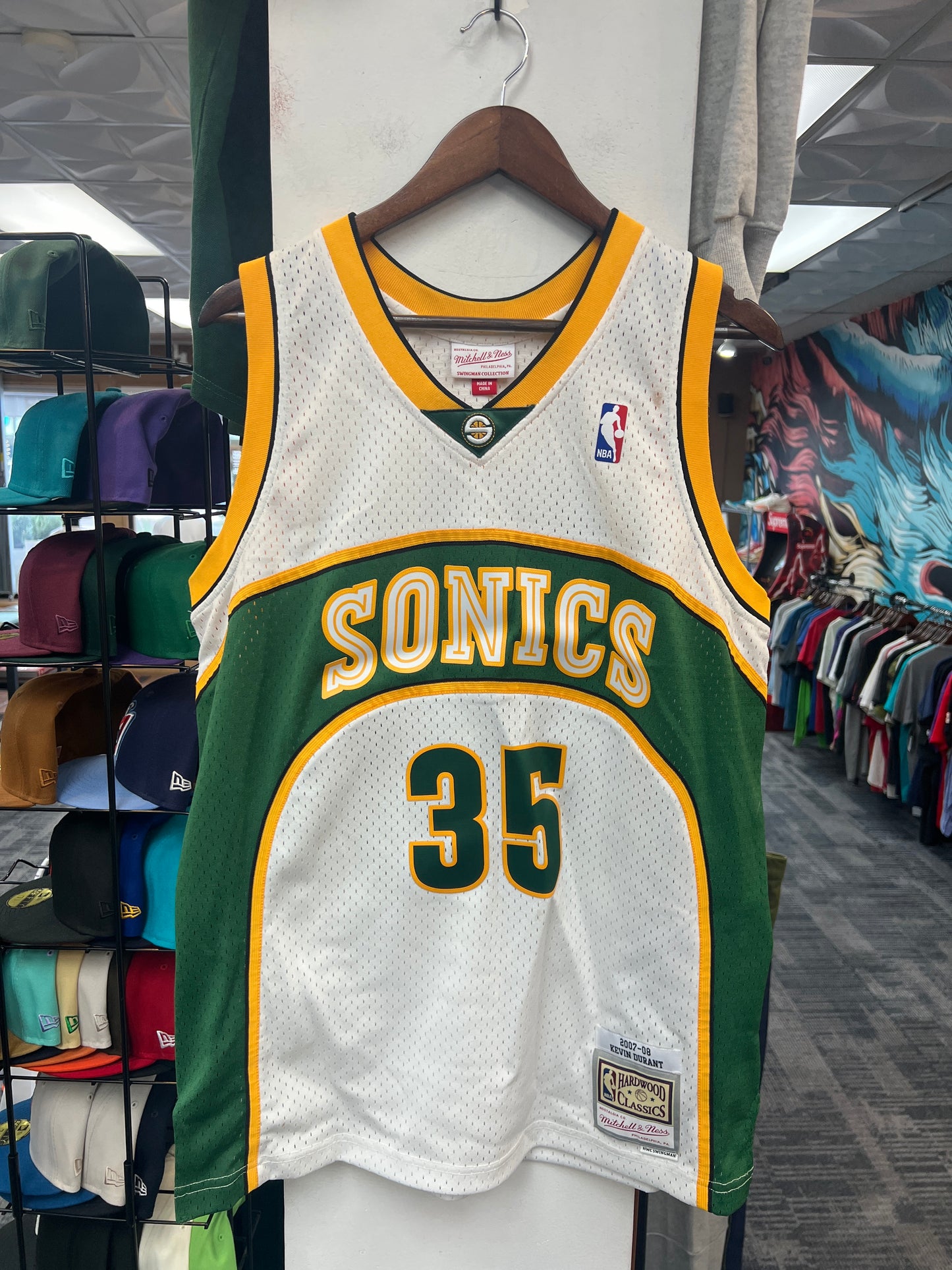Mitchell & Ness Kevin Durant Sonics Jersey