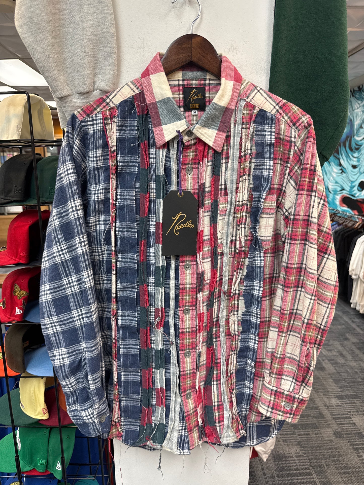 Needles x Kith Rebuild Flannel