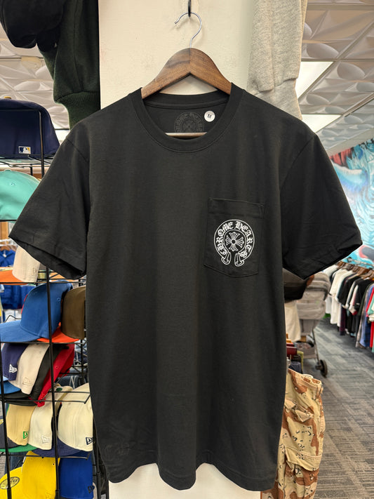 New Chrome Hearts Horseshoe Vegas Pocket Tee