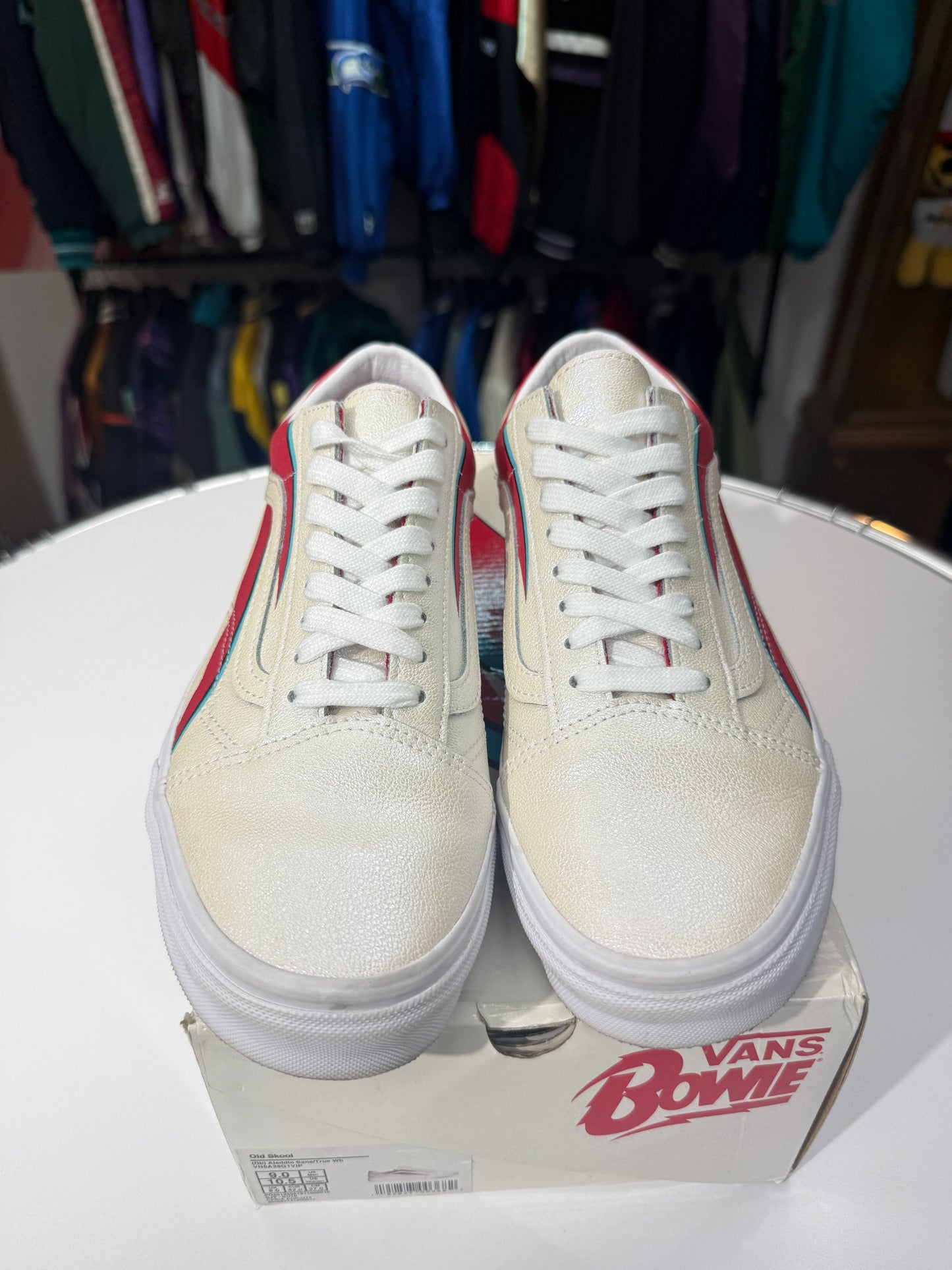 Preowned David Bowie Aladdin Sane Vans