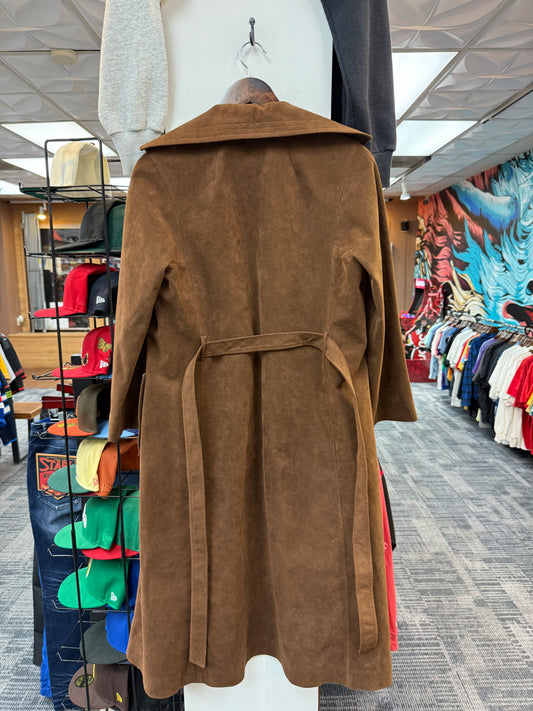 Vintage Sport&Travel Suede Trench