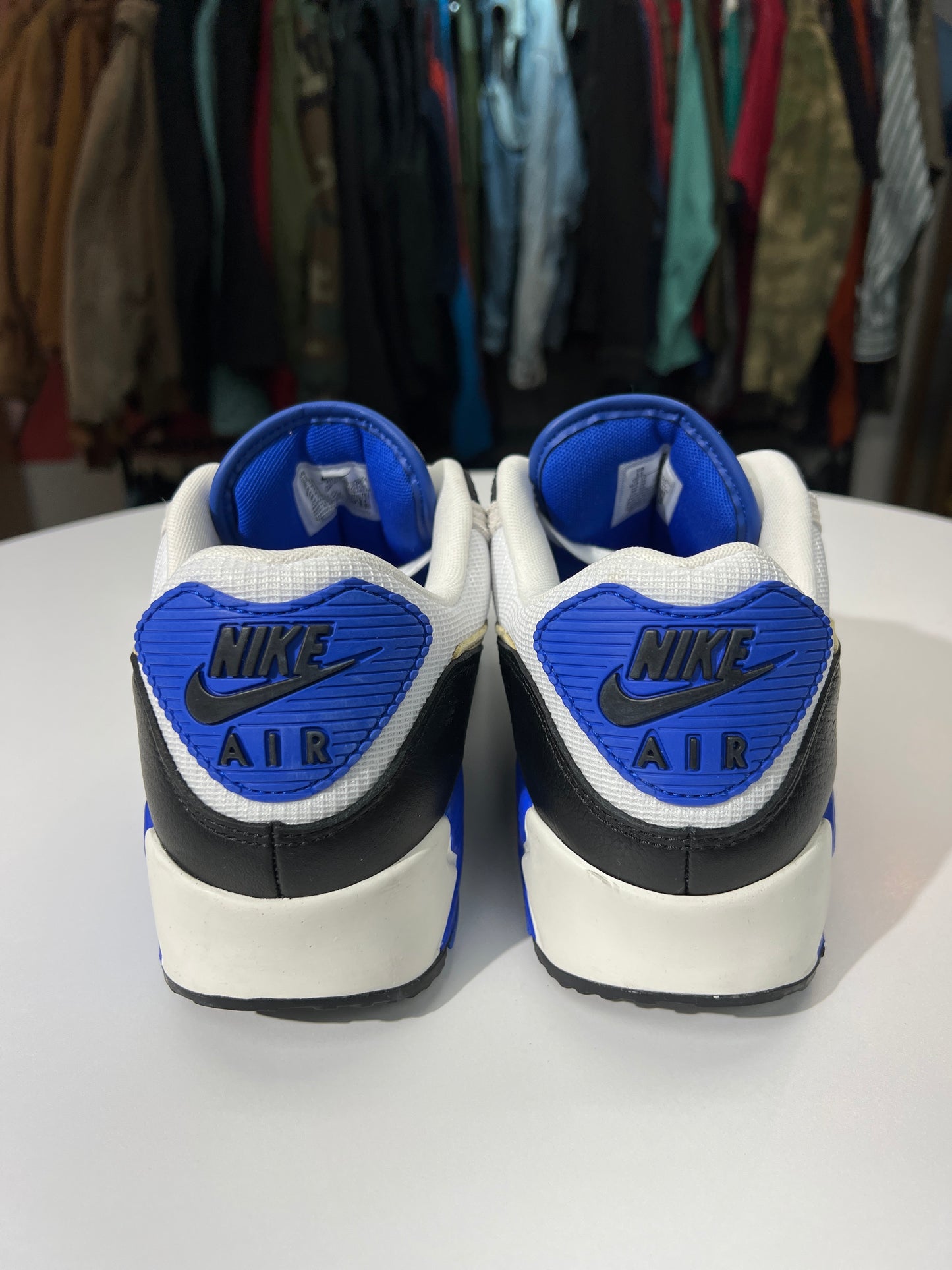 Preowned Nike Air Max 90 Khaki Racer Blue